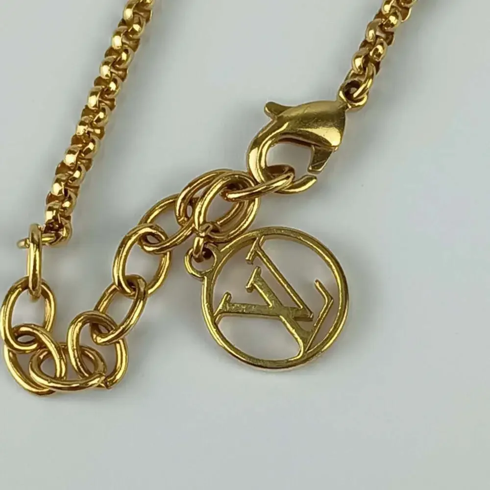 LOUIS VUITTON Gold Charm Bracelet - Picture 6 of 7